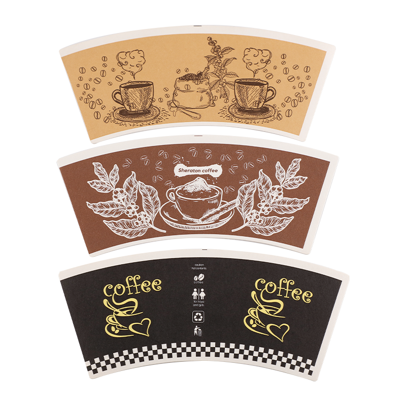 单面淋膜纸杯扇形片