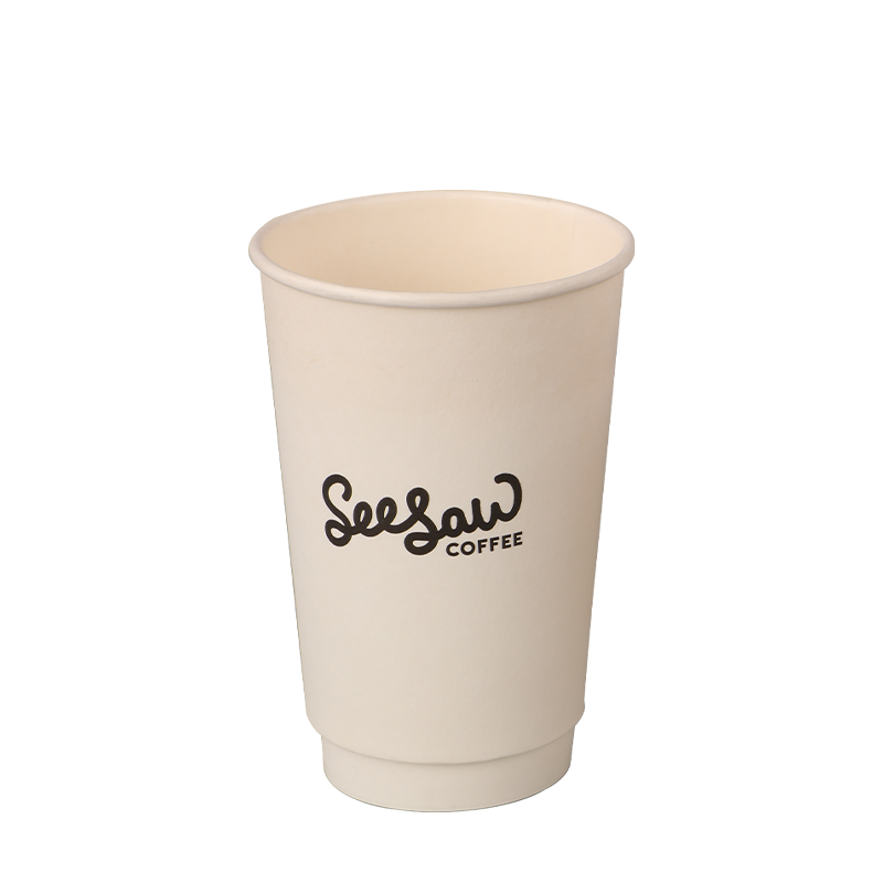 12oz 隔热保温热饮纸杯