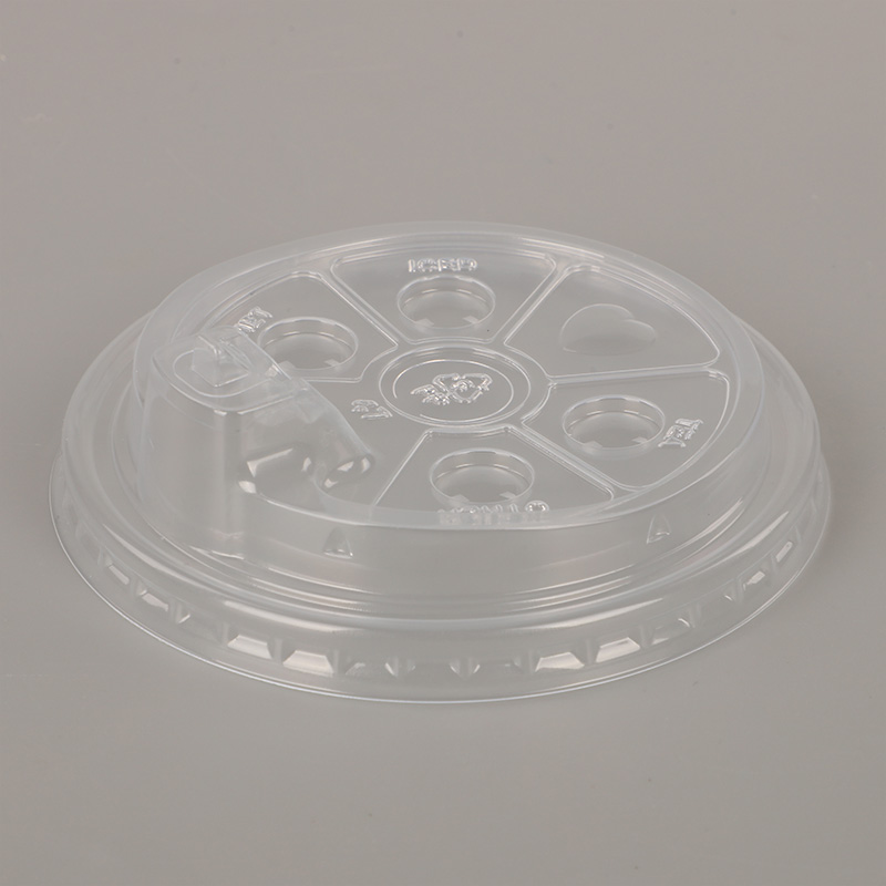 107mm冷饮杯拱盖平口盖