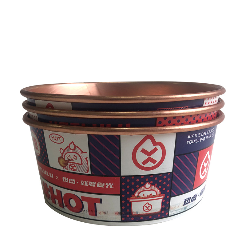 1300毫升圆形铝箔沙拉碗